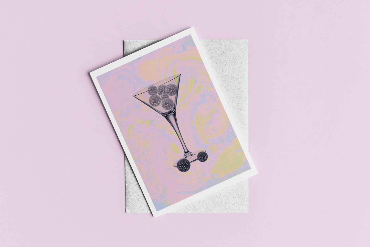 DISCO DRINK CARD