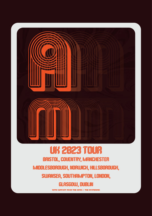 Arctic Monkeys Tour Poster 1