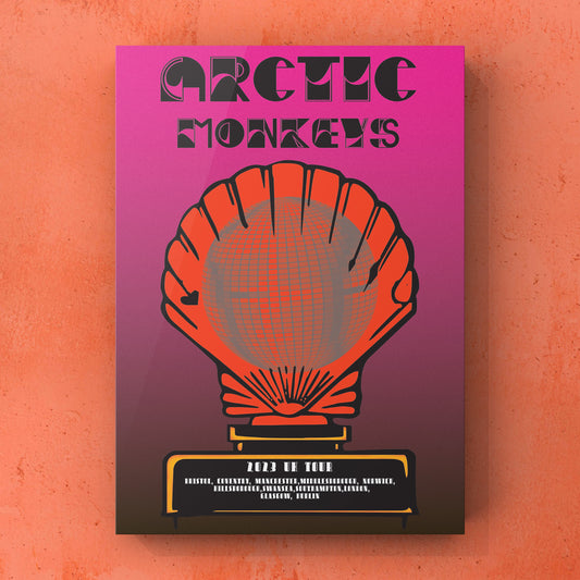 Arctic Monkeys Tour Poster 2