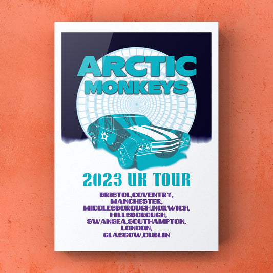 Arctic Monkeys Tour Poster 3